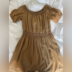 Club Monaco gold dress